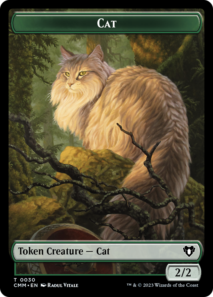 Cat (TCMM-030) - Commander Masters Tokens - Game Nerdz