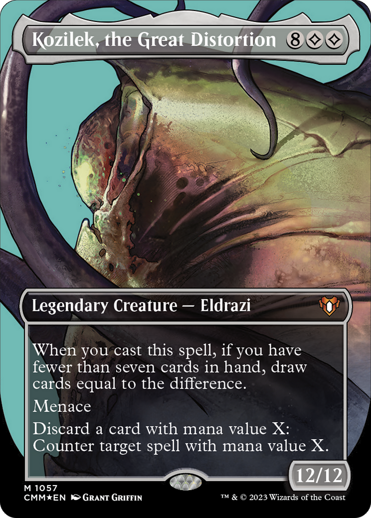 Kozilek, the Great Distortion (CMM-1057) - Commander Masters