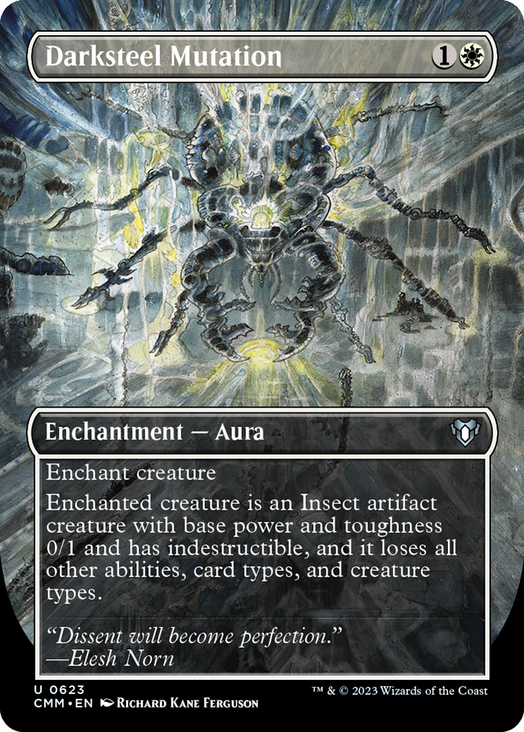 mtg darksteel cards Forge Proxy | Incredible Quality 310gsm German Black Core its still put into its owners graveyard.)uncommonArtifact Creature  MyrFrom the Magic Darksteel Mutation (CMM-623) - Commander