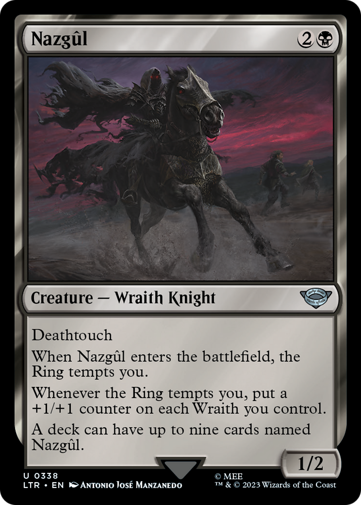 nazgul mtg cards Bundle | 20 Whenever you cast an instant or sorcery spell Lord of the Nazgul Altered