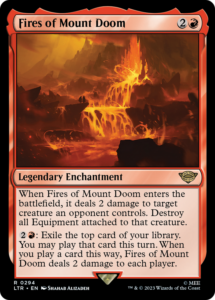 Fires of Mount Doom (LTR-294) - The Lord of the Rings: Tales of Middle-earth  - Game Nerdz
