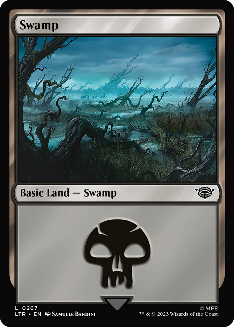 Swamp (LTR-267) - The Lord of the Rings: Tales of Middle-earth Foil - Game  Nerdz