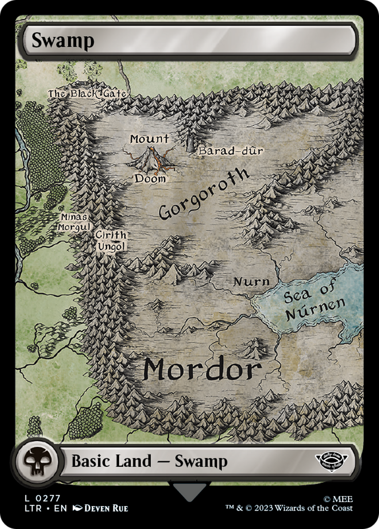 lotr mtg land cards General Tips for Lord of the Rings Limited by Sam Black Activate only if you attacked with two or more creatures this turn Swamp (LTR-277) - The Lord