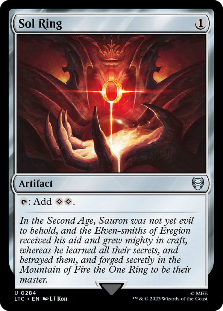 Sol Ring (LTC-284) - Tales of Middle-earth Commander - Game Nerdz