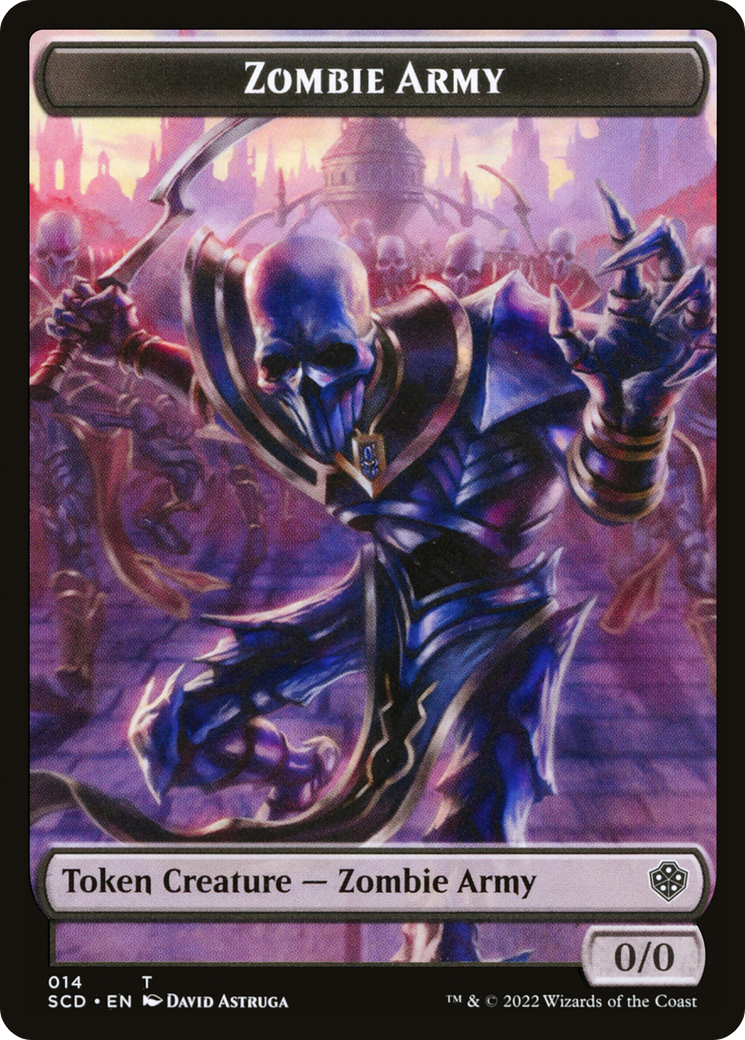 Zombie Army (TSCD-014) - Starter Commander Deck Tokens Foil - Game Nerdz