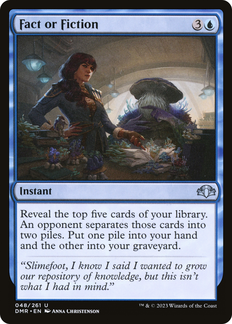 Fact or Fiction (DMR-048) - Dominaria Remastered - Game Nerdz
