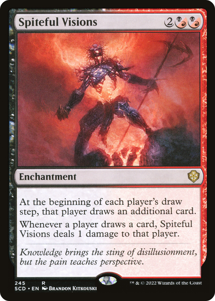Spiteful Visions (SCD-245) - Starter Commander Decks - Game Nerdz
