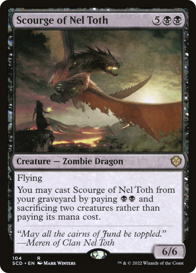 Scourge of Nel Toth (SCD-104) - Starter Commander Decks - Game Nerdz