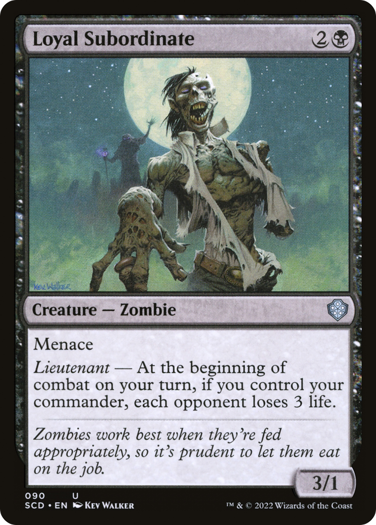 Loyal Subordinate (SCD-090) - Starter Commander Decks - Game Nerdz