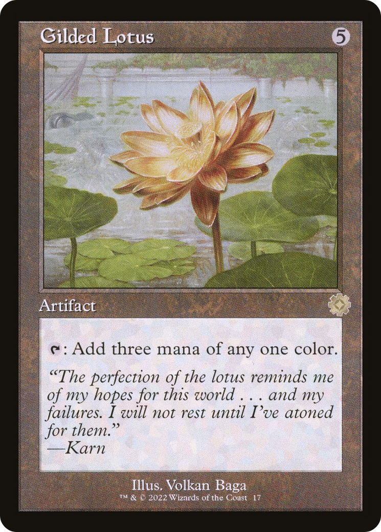 new lotus card mtg Magic: The Gathering - Gilded - R all lotus cards mtg Discover