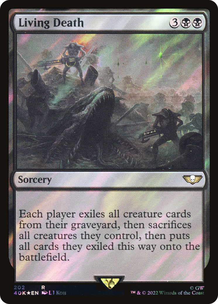 Living Death (40K-202) - Warhammer 40,000 Commander Foil - Game Nerdz