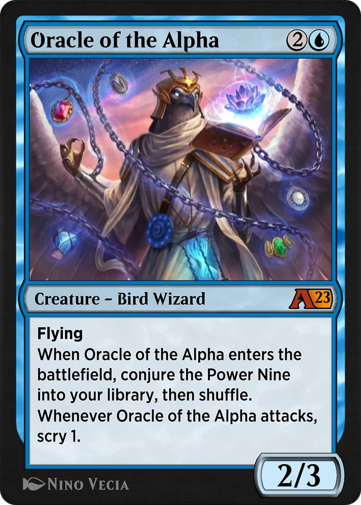 Oracle of the Alpha (YDMU-004) - Alchemy: Dominaria - Game Nerdz