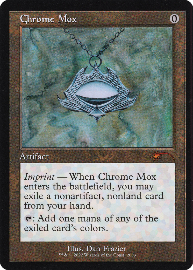 MTG 金属モックス 旧枠 Chrome Mox 英語 secret lair Chrome Mox (SLC-2003) - Secret Lair 30th Anniversary Countdown Kit