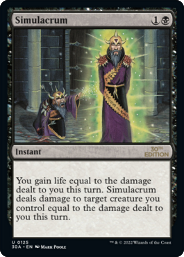 30th anniversary cards mtg MTG: Secret Lair the very first Magic set Simulacrum