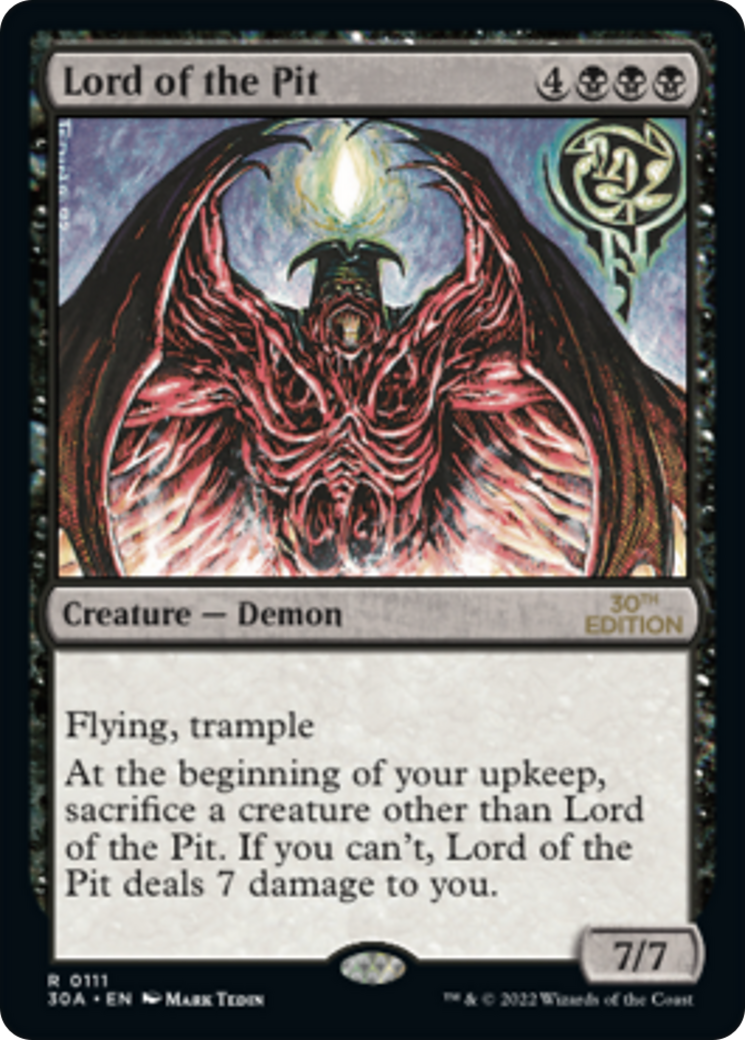 PSA10 新枠 旧枠 2枚セット Lord of the Pit 30th Lord of the Pit (30A-111) - 30th Anniversary Edition - Game Nerdz