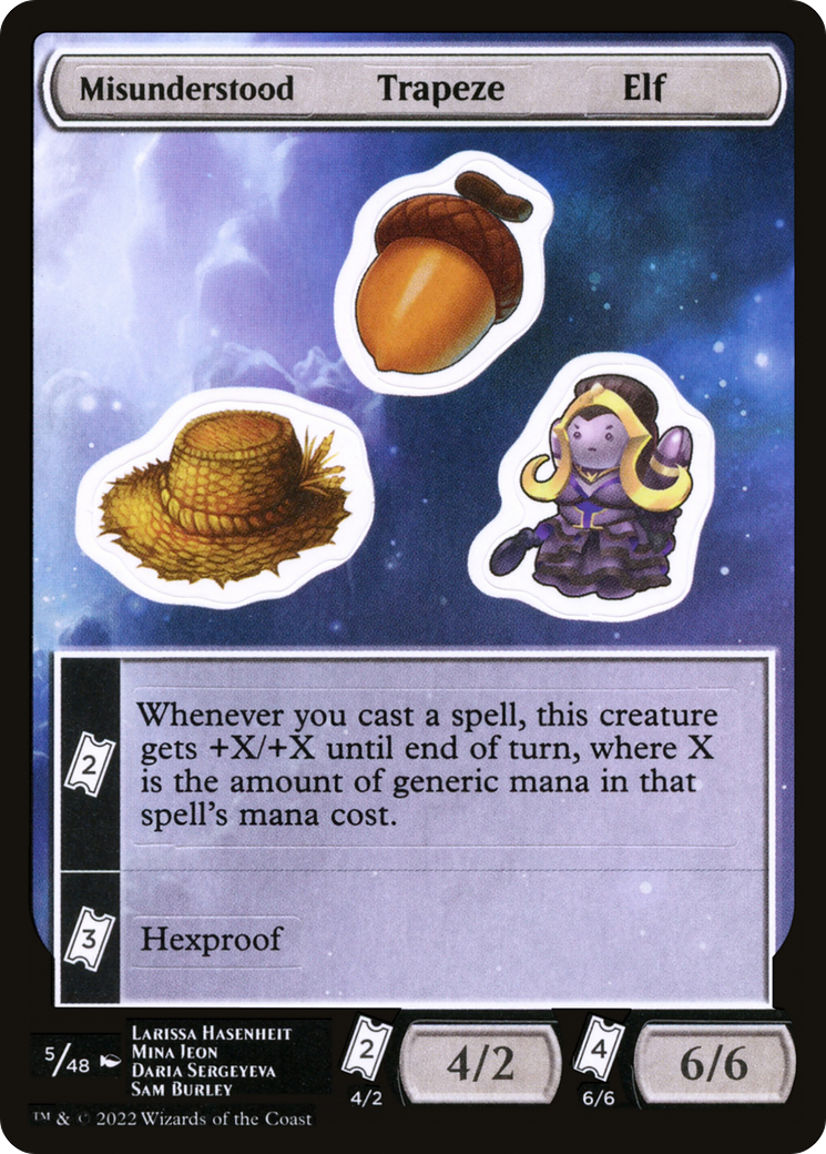 sticker cards mtg Magic: The Gathering: Sheet MTG-00004 – Desert Cactus Gaming MTG's Unfinity set will let