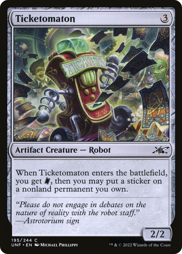 mtg best removal cards Better Than One [44] [UST Set Symbol] [The List: Unfinity Foil Edition]  [Foil] – Face to Face Games main image 0