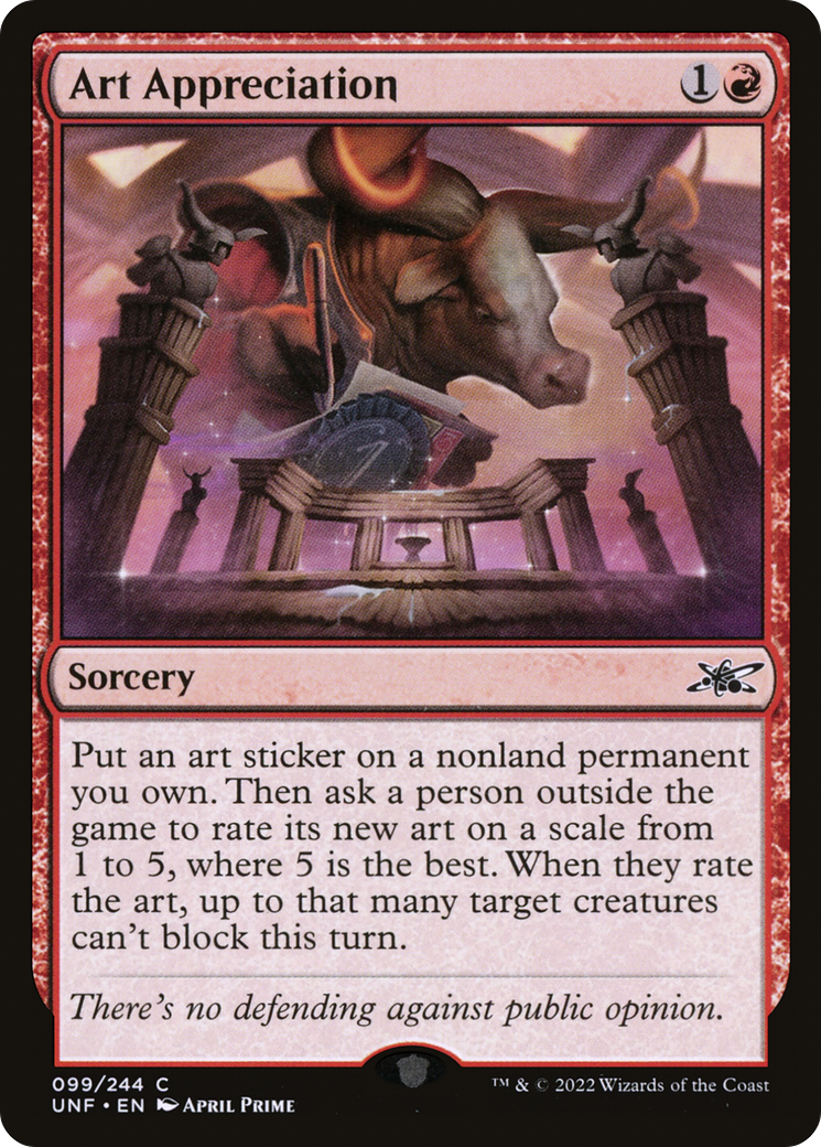 mtg lotr card image gallery Magic The Gathering - Unfinity - Unique Charmed Pants