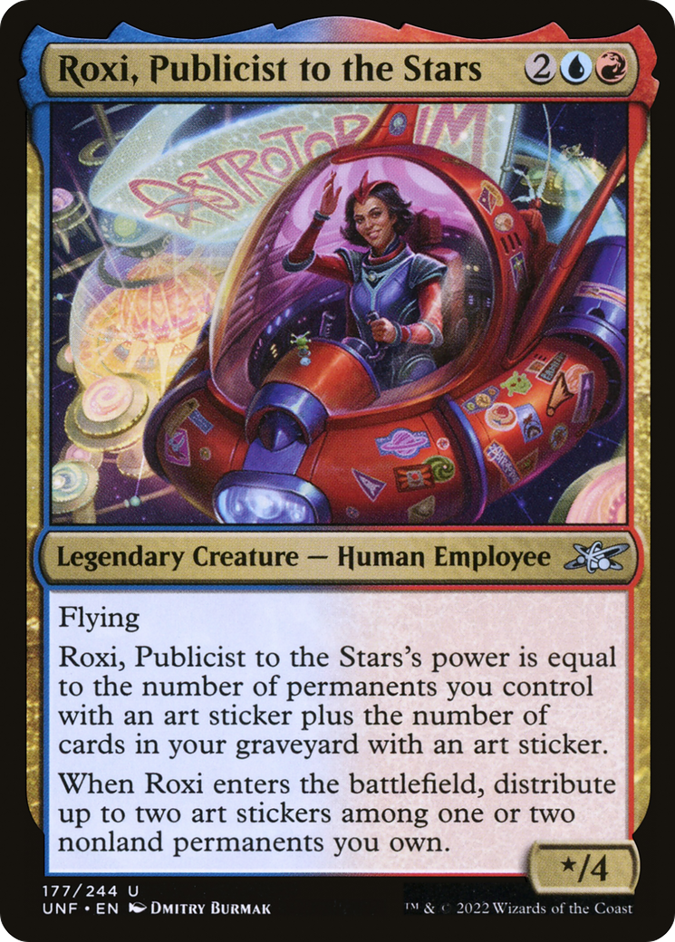 Roxi, Publicist to the Stars (UNF-177) - Unfinity - Game Nerdz