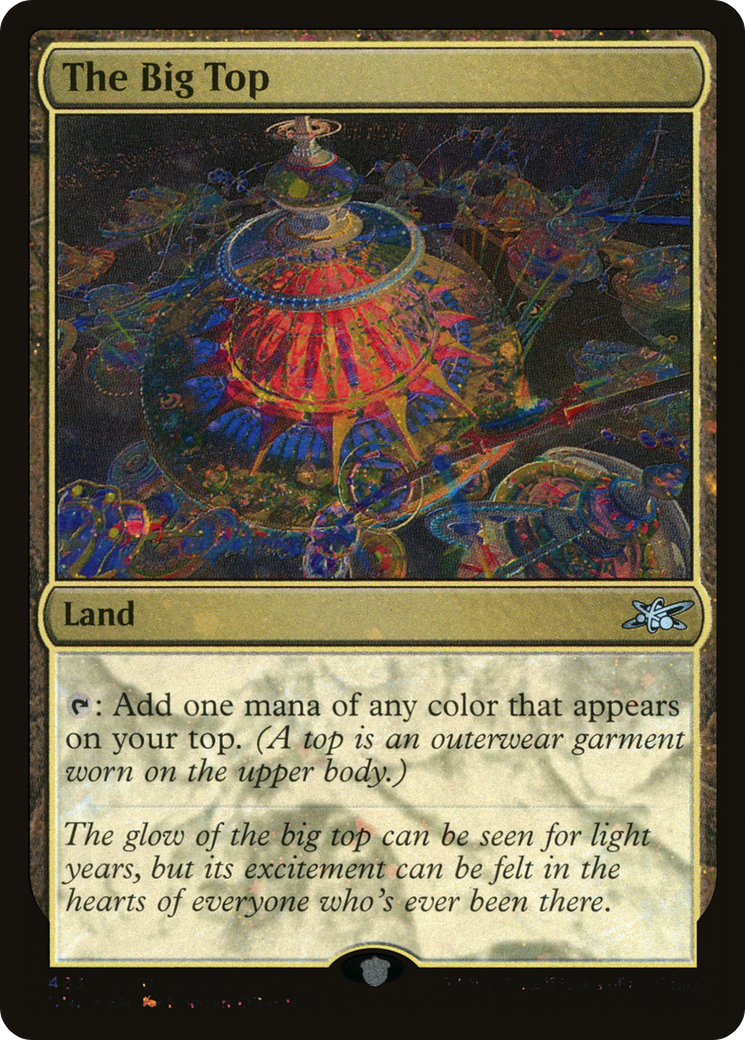 The Big Top (UNF-483) - Unfinity Foil - Game Nerdz