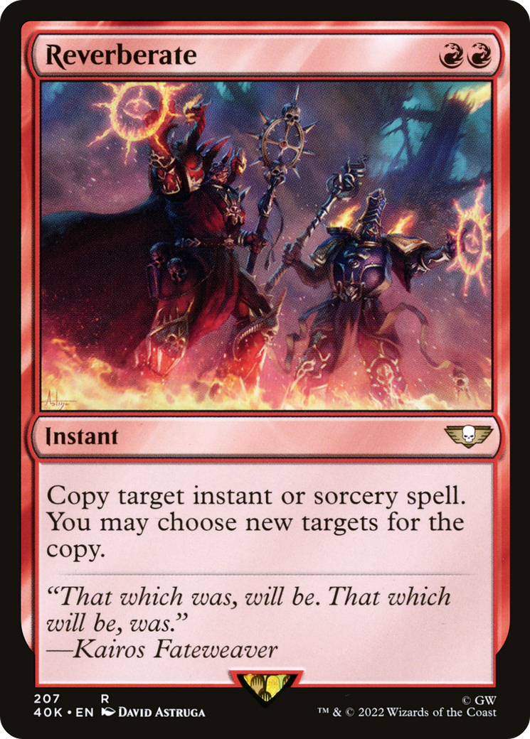 Reverberate (40K-207) - Warhammer 40,000 Commander - Game Nerdz