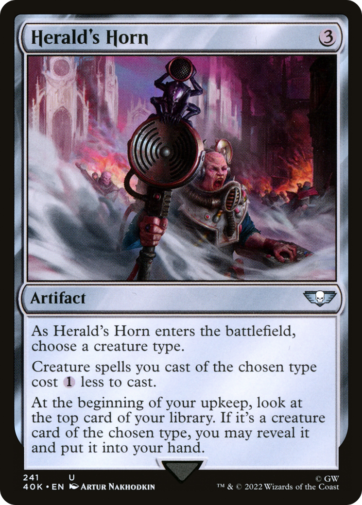 Herald's Horn (40K-241) - Warhammer 40,000 Commander - Game Nerdz