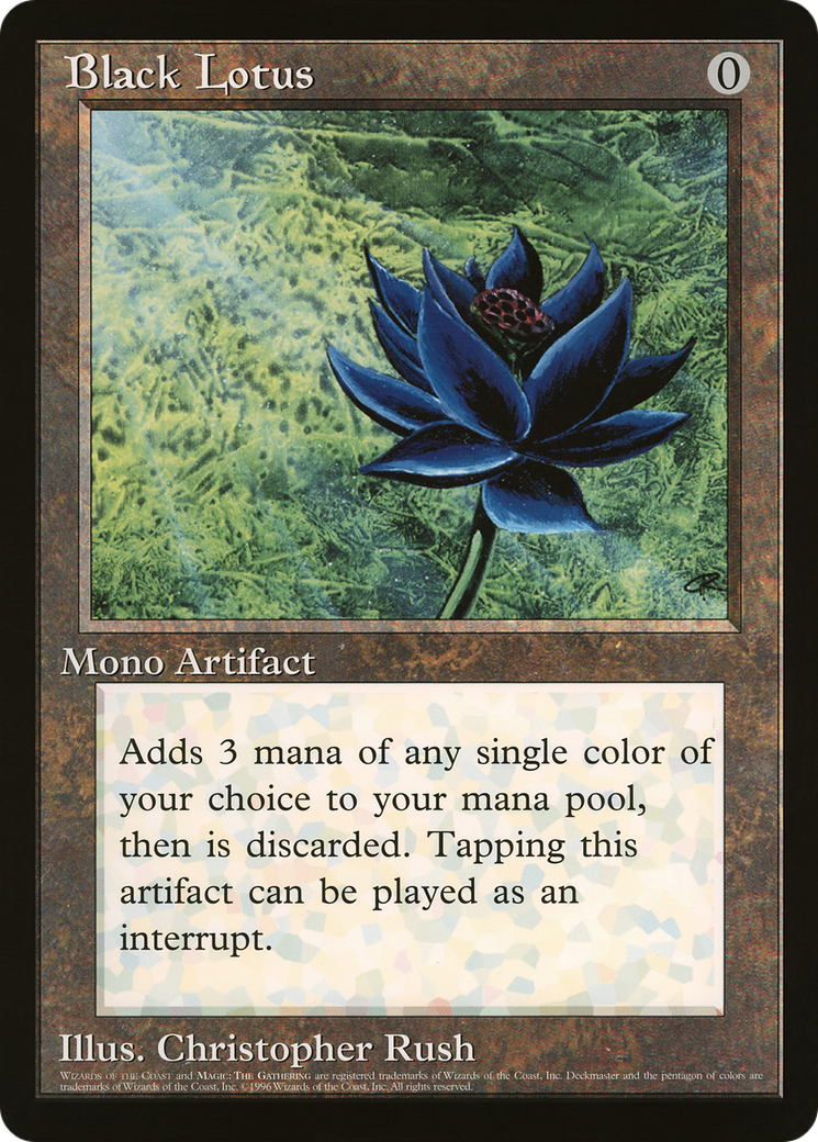 Black Lotus (O90P-002) - Oversized 90's Promos - Game Nerdz