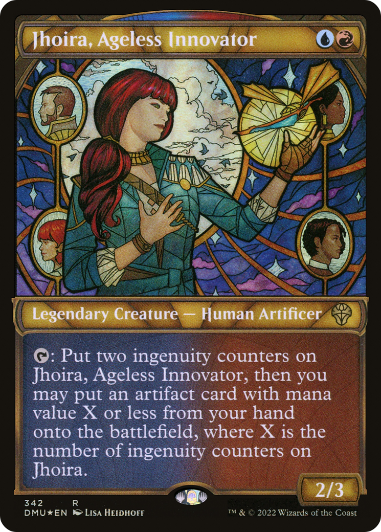 Jhoira, Ageless Innovator (DMU-342) - Dominaria United: (Showcase) Foil -  Game Nerdz