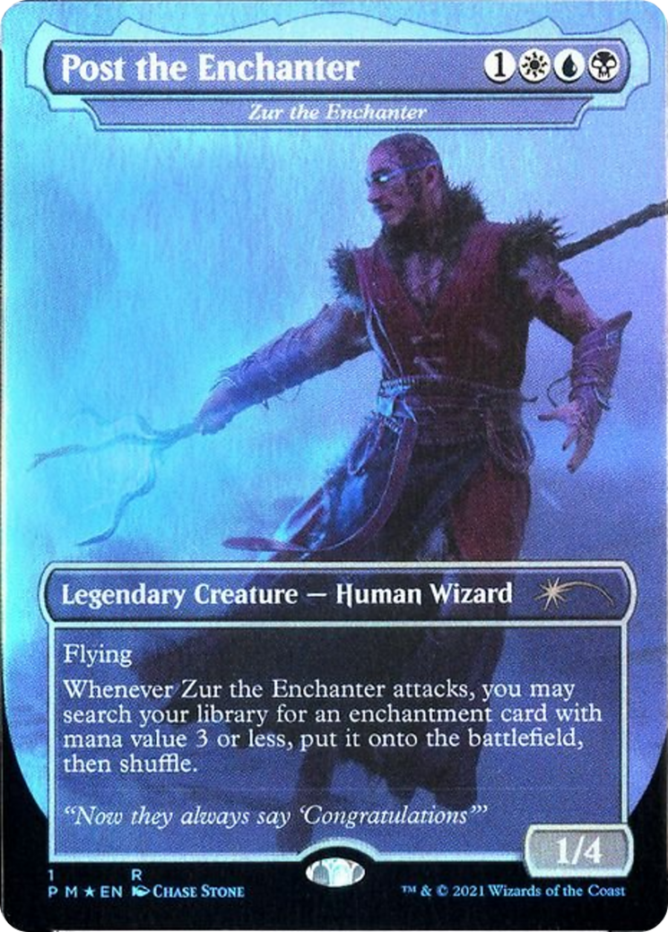 Zur the Enchanter (PCEL-008) - Celebration Cards / Post the