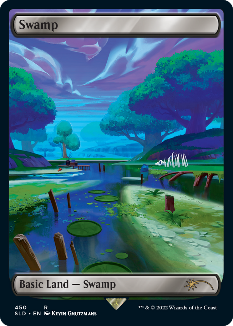 Swamp (SLD-450) - Secret Lair Drop Foil - Game Nerdz