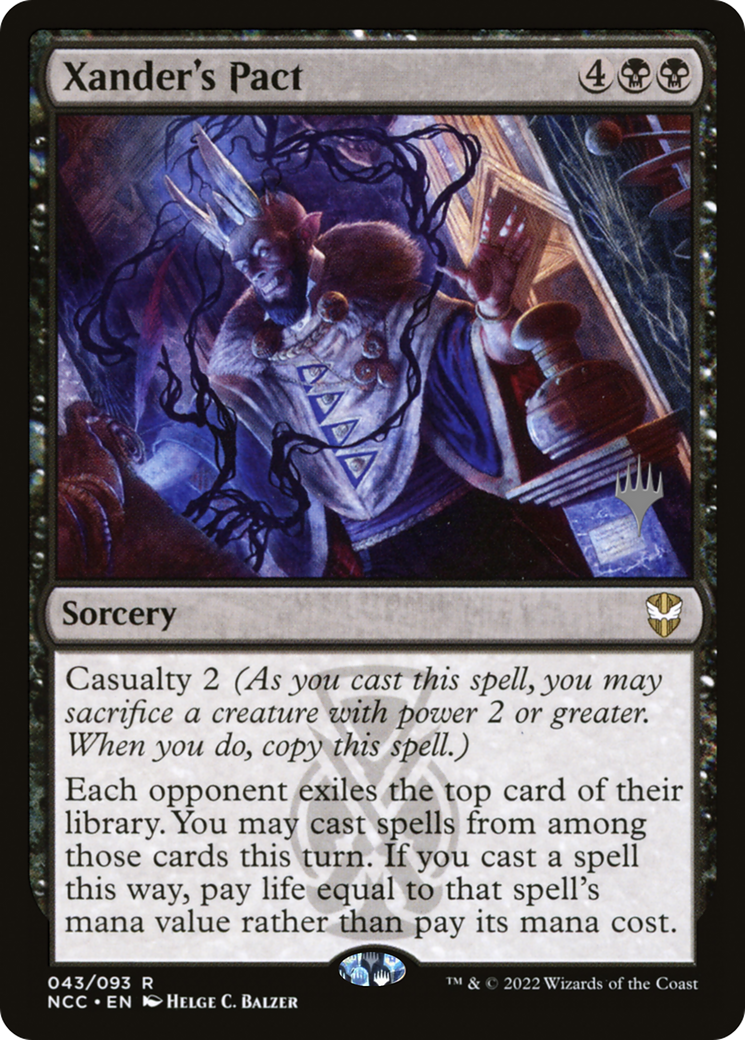 Xander's Pact (PPSNC-43P) - New Capenna Commander Promos Foil - Game Nerdz