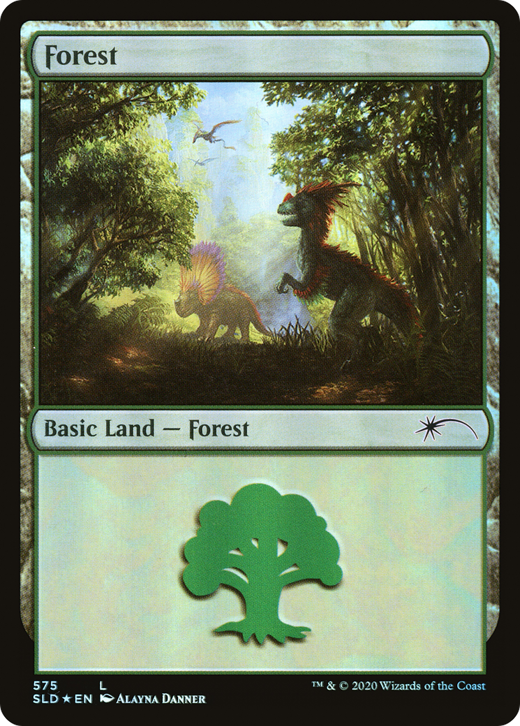 Forest (SLD-575) - Secret Lair Drop Foil - Game Nerdz