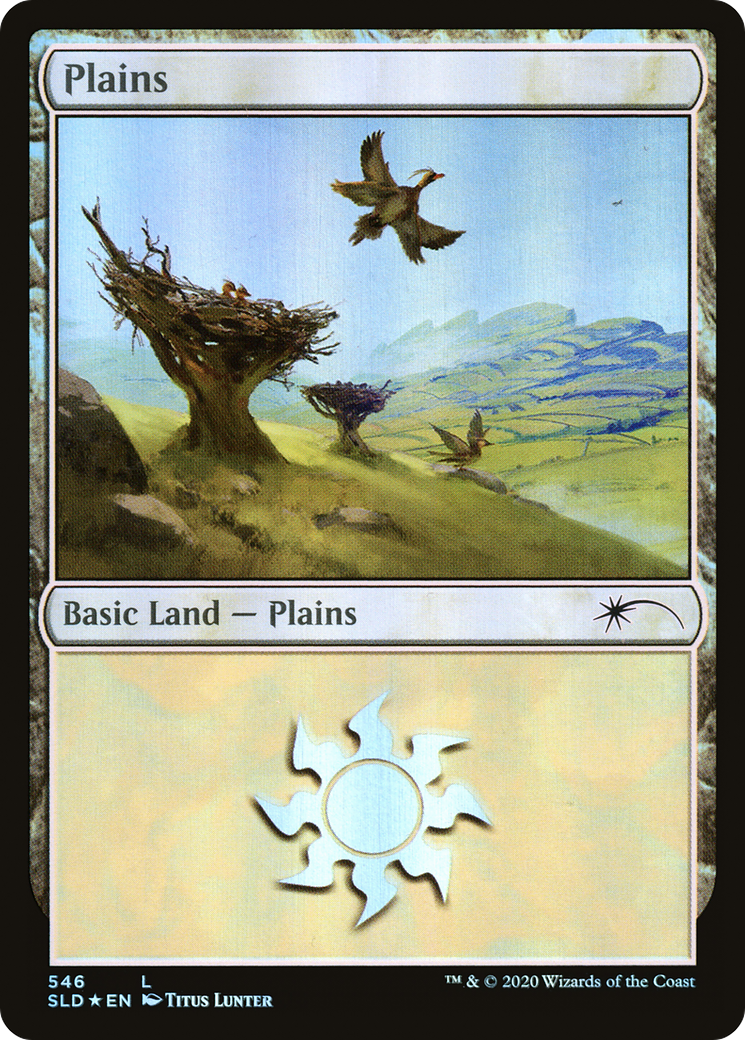 Plains (SLD-546) - Secret Lair Drop Foil - Game Nerdz