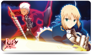 Fate Stay Night Collection 1 Archer Saber Play Mat - Game Nerdz