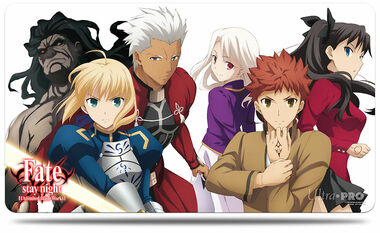 fate ゲームマット Fate Stay Night Collection 1 Group Play Mat - Game Nerdz