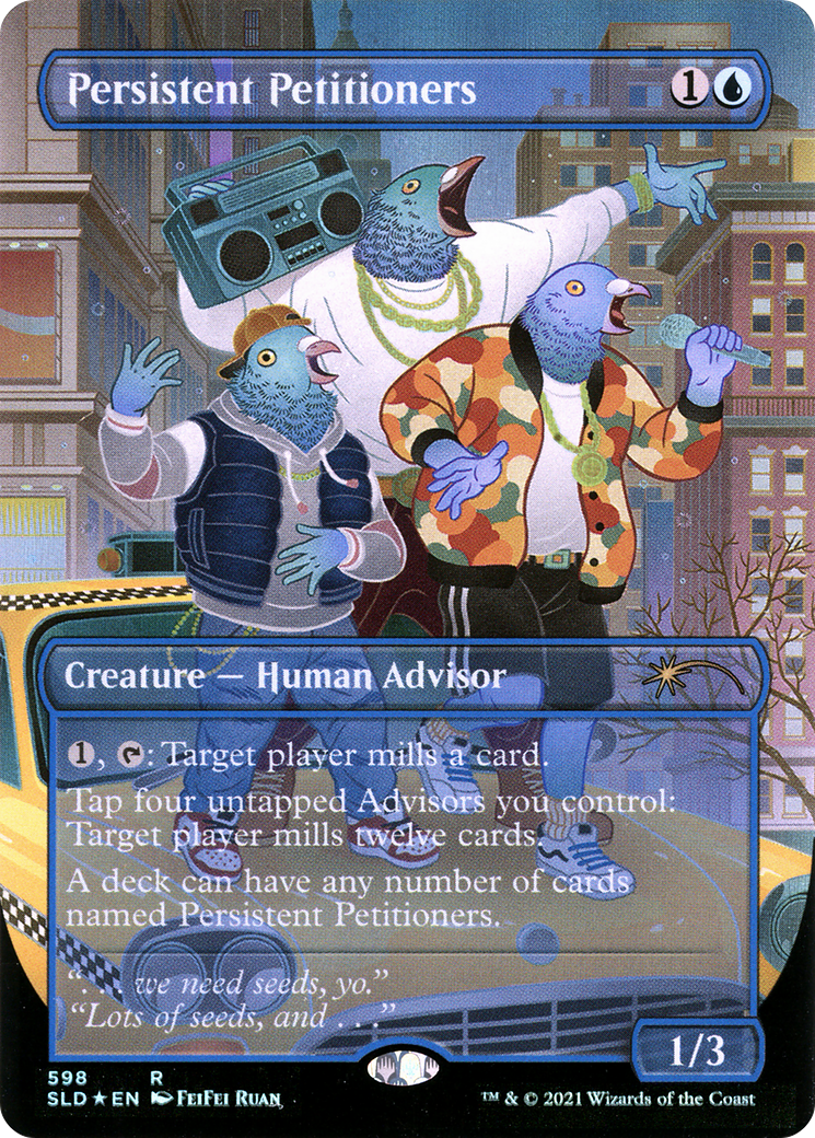 Persistent Petitioners (SLD-598) - Secret Lair Drop (Borderless