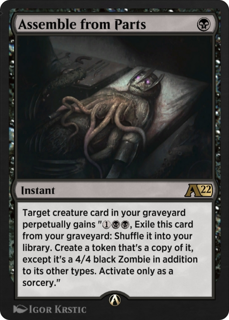 Assemble from Parts (Y22-025) - Alchemy: Innistrad - Game Nerdz