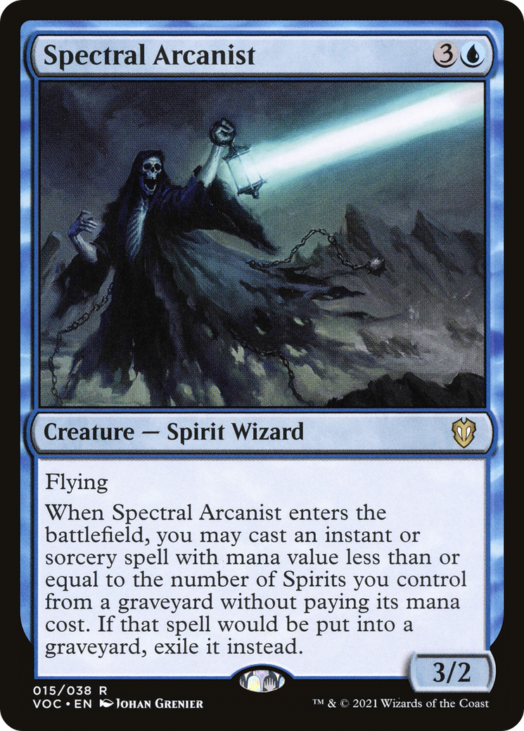 Spectral Arcanist (VOC-015) - Crimson Vow Commander - Game Nerdz