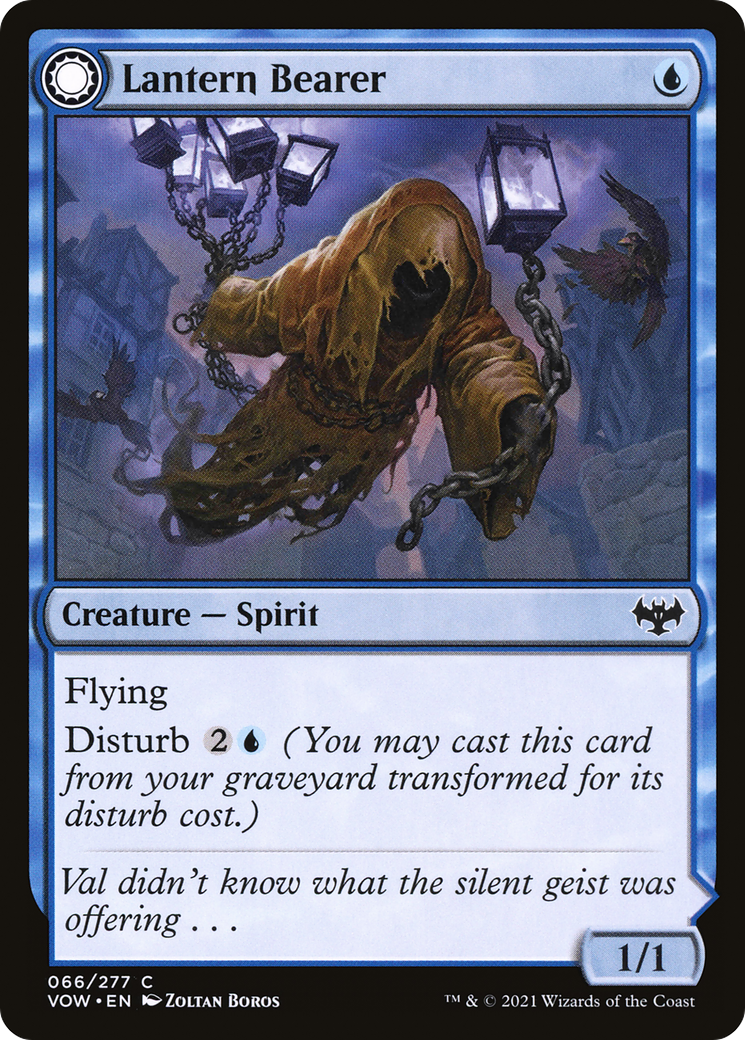 Lantern Bearer // Lanterns' Lift (VOW-066) - Innistrad: Crimson Vow:  (Double Faced Transform) Foil - Game Nerdz