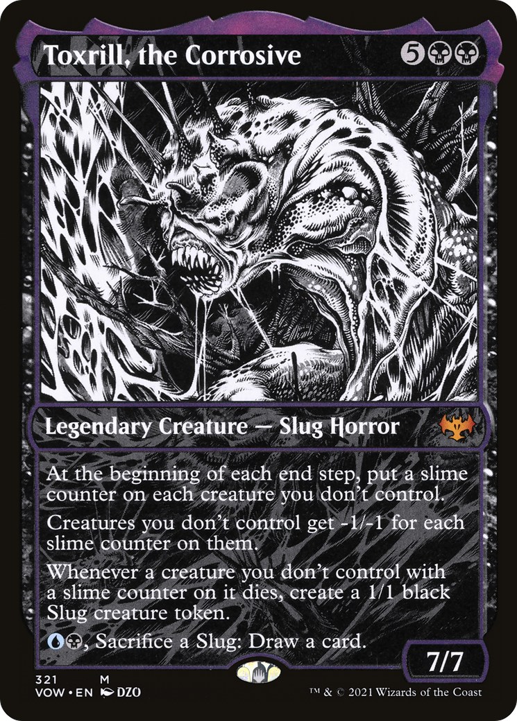 mtg card list crimson vow Magic: The Gathering Innistrad: Bundle Crimson Bride attacks Toxrill, the Corrosive (VOW-321) -