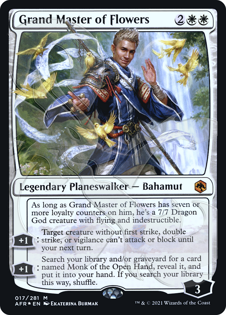 Grand Master of Flowers (AFR&-17A) - Adventures in the Forgotten Realms  Promos Foil - Game Nerdz