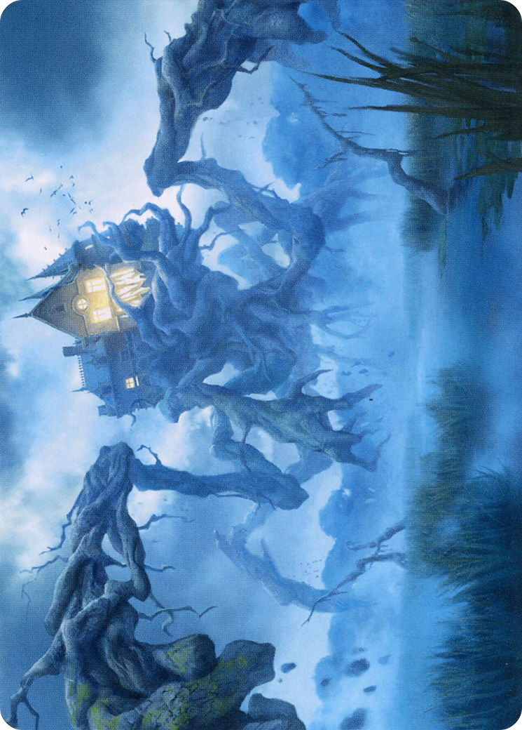 Creeping Inn // Creeping Inn (AMID-034) - Midnight Hunt Art Series  (Borderless) - Game Nerdz
