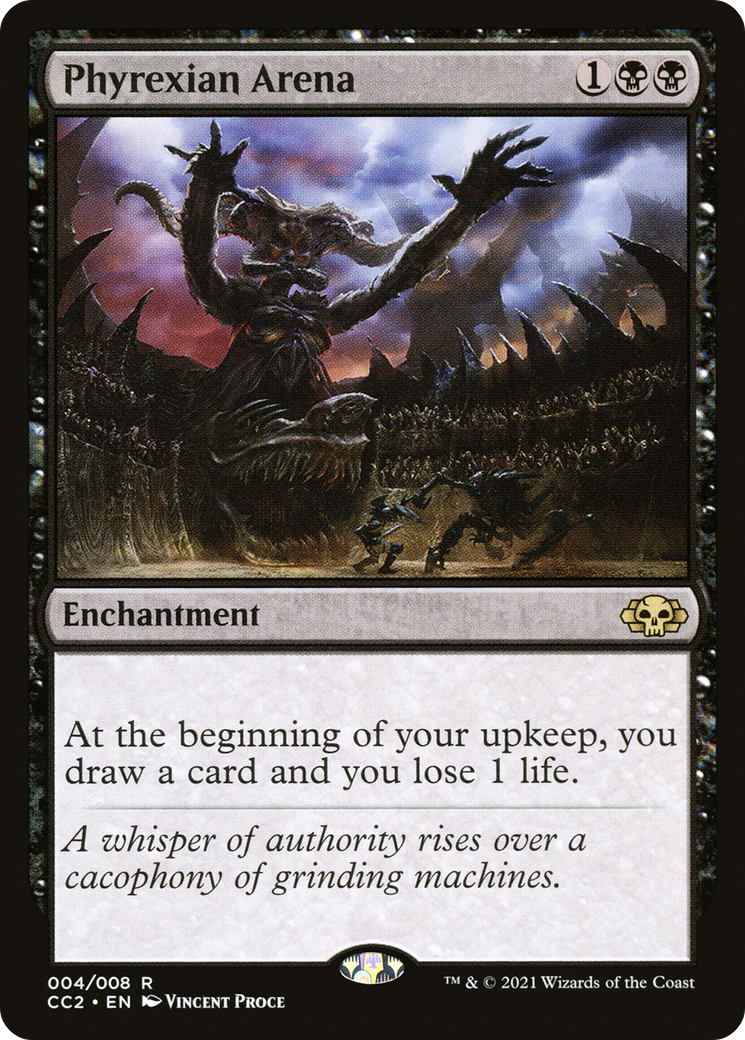 Phyrexian Arena (CC2-004) - Commander Collection: Black Foil - Game Nerdz