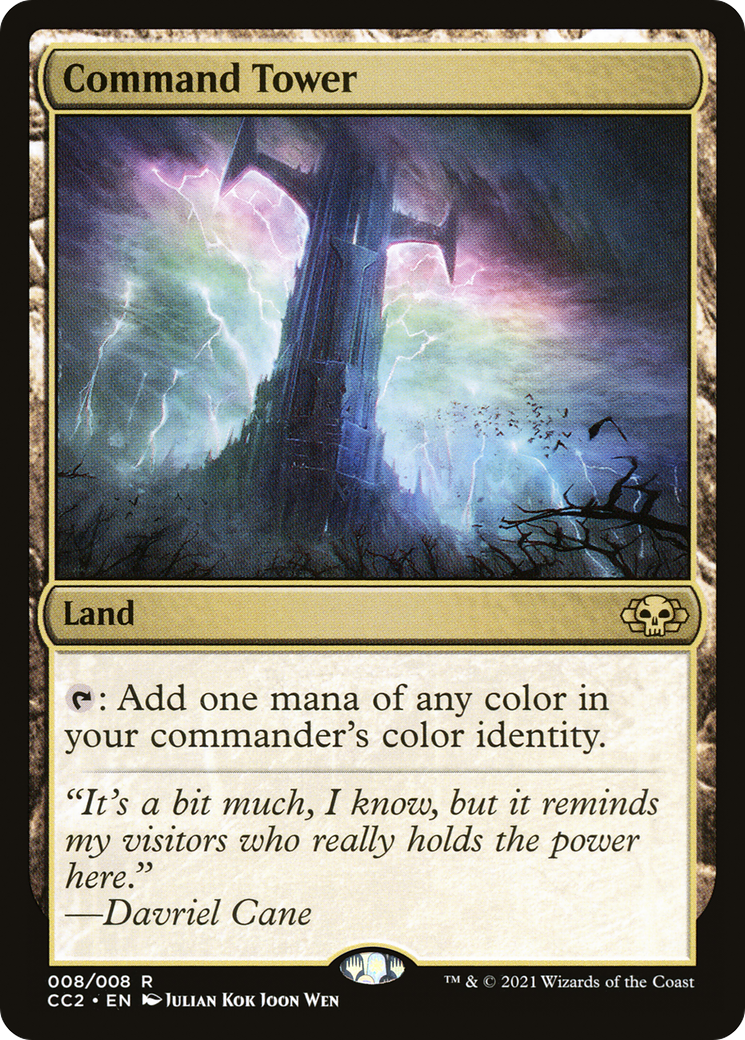 Command Tower (CC2-008) - Commander Collection: Black - Game Nerdz