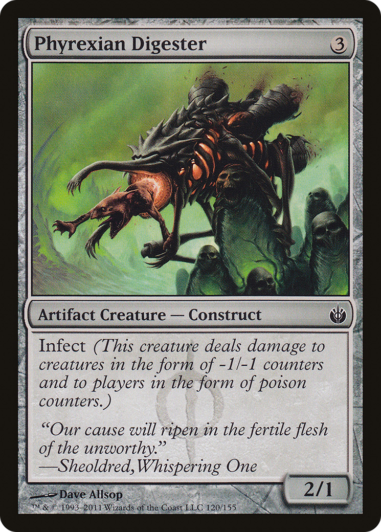 Phyrexian Digester (MBS-120) - Mirrodin Besieged Foil - Game Nerdz