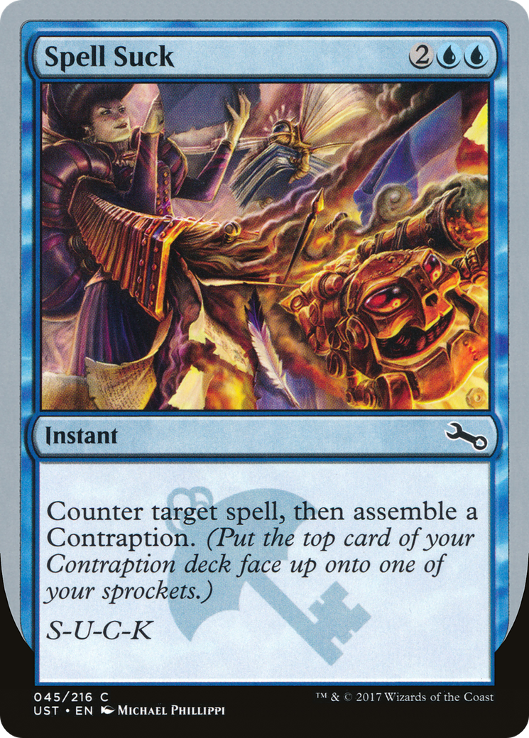 Spell Suck (UST-045) - Unstable Foil - Game Nerdz