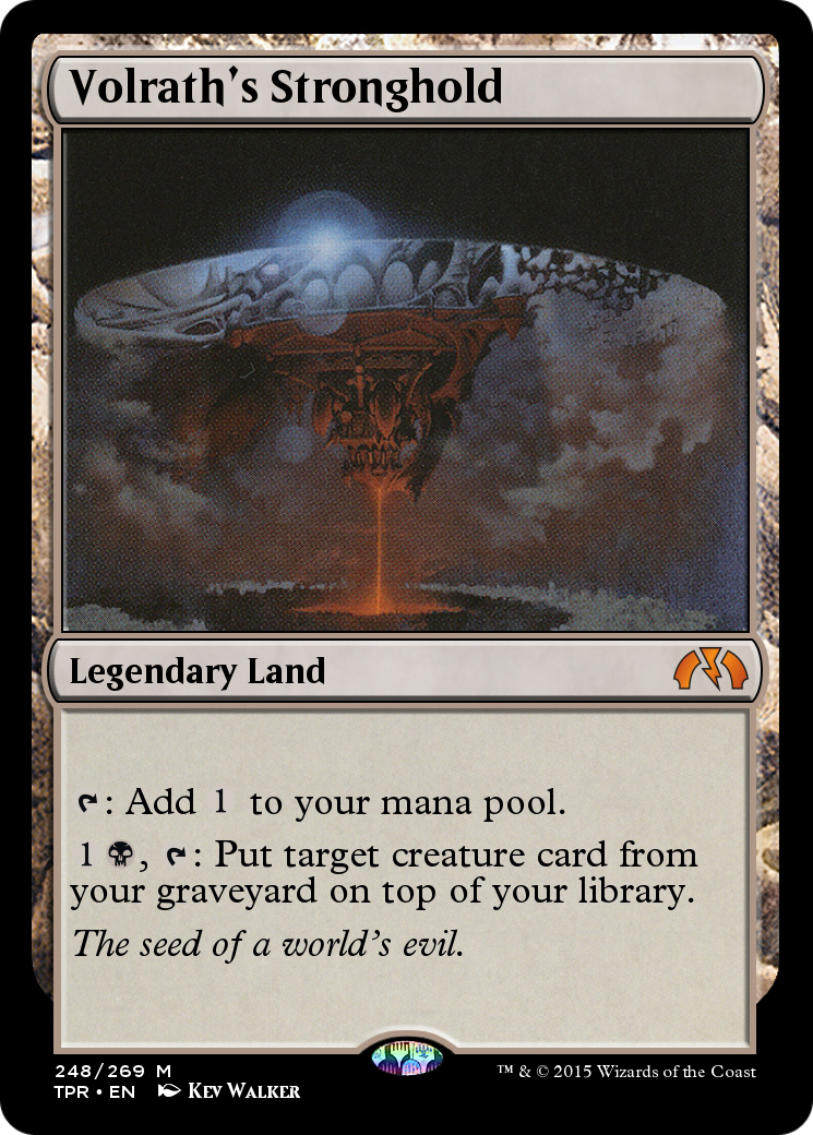 Volrath's Stronghold (TPR-248) - Tempest Remastered Foil - Game Nerdz