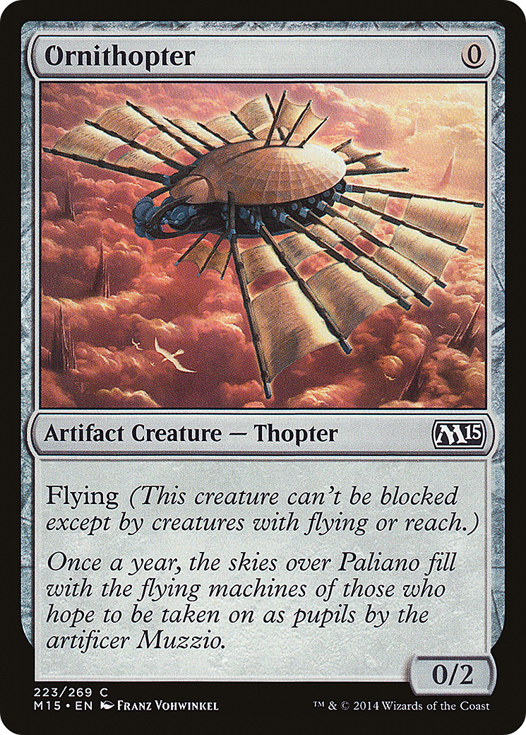 Ornithopter (M15-223) - Magic 2015 Foil - Game Nerdz