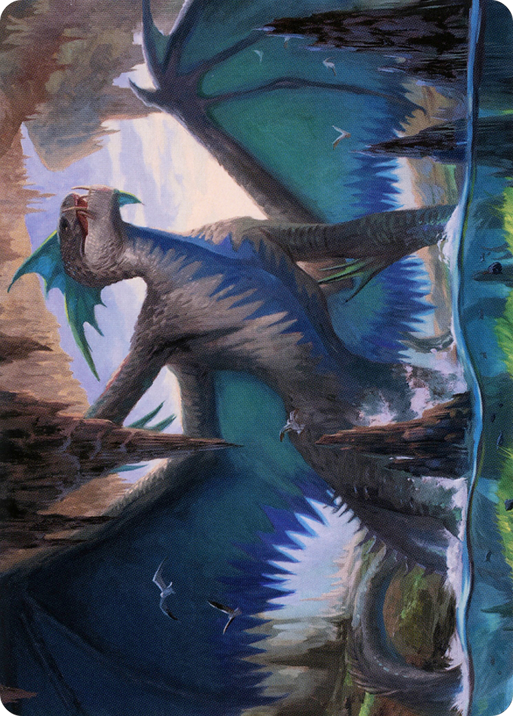 Murktide Regent // Murktide Regent (AMH2-020) - Modern Horizons 2 Art  Series (Borderless) Foil - Game Nerdz