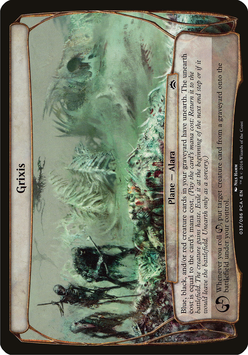 mtg planechase anthology card list Grixis (OVER-033) - Planechase Anthology Planes
